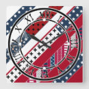 Search for patriotic clocks White