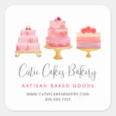 Search for cute cake stickers Watercolor
