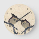 Search for vintage owl clocks Japanese