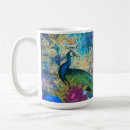 Search for peacock coffee mugs Fantasy