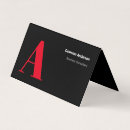 Search for folded business cards Unique