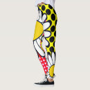 Search for pop art leggings Red