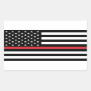 Search for thin rectangle stickers Thin red line