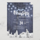 Search for blue white christmas invitations Winter