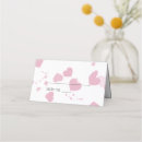 Search for valentine place cards Pink