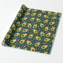 Search for christmas avocado wrapping paper Cute