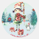 Search for elf girl stickers Cute