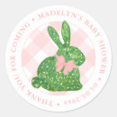 Search for easter rabbit stickers Pink bow