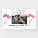 Search for engagement banners Congratulations