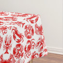 Search for seafood tablecloths Red