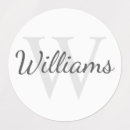 Search for classic round glossy stickers Elegant