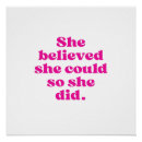 Search for did posters So she did