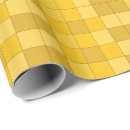 Search for mustard yellow wrapping paper Chequerboard