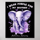 Search for purple elephant posters Alzheimer s disease