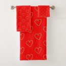 Search for heart bath towels Blue