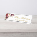 Search for floral name plates Elegant