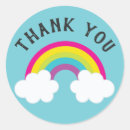 Search for over the rainbow stickers Birthday