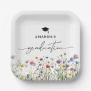 Search for floral graduation plates Wildflowers