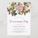 Search for watercolor flowers housewarming invitations Pink