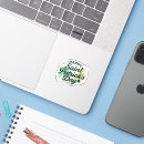 Search for lucky green stickers Shamrock