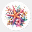 Search for starfish bridal shower stickers Tropical
