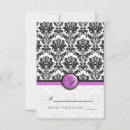Search for table place wedding invitations Damask