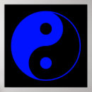 Search for yin yang posters Blue