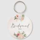 Search for bloom round key rings Watercolor