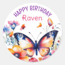 Search for butterfly and flower stickers Birthday party