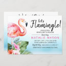 Search for lets flamingle hens party invitations Flamingo
