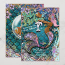 Search for black mermaid invitations Mermaids