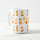 Search for orange cat coffee mugs Whimsical
