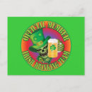 Search for drinking team postcards Leprechaun