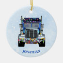 Search for 18 wheeler christmas tree decorations Trucker