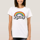 Search for leprechaun womens tshirts Rainbow