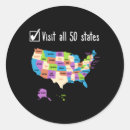 Search for 50 states stickers Usa travel