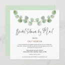 Search for by mail bridal shower invitations Elegant