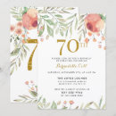 Search for 70 year old invitations Party