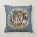 Search for christmas nativity cushions Watercolor