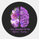 Search for alzheimers cure stickers Alzheimer s disease