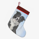 Search for border collie christmas stockings Puppy
