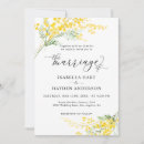 Search for yellow floral invitations Trendy