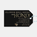 Search for honey bee gift tags Black