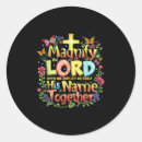 Search for magnified stickers Christian