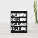 Search for funny shooting cards Black ball