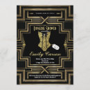Search for art deco hens party invitations Elegant