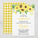 Search for sunflower summers invitations Yellow