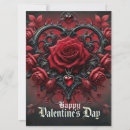 Search for gothic valentines day cards Red