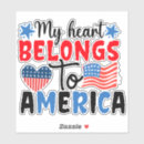 Search for america heart stickers Country