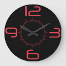 Search for black and red clocks Home